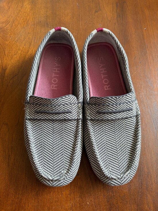 Rothy's Shoes - Rothy's The Driver Iron Herringbone Size: 9